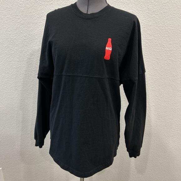 Coca Cola Black and Red Sweatshirt - Picture 2 of 6
